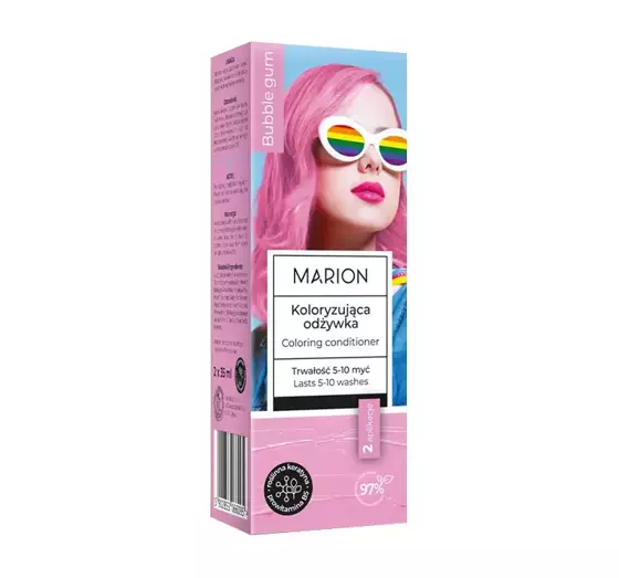 MARION KOLORIERENDE HAARSPÜLUNG BUBBLE GUM 2x35ML