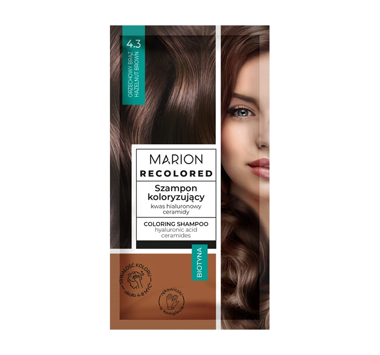 MARION RECOLORED SEMIPERMANENTE FARBE 4.3 HAZELNUT BROWN 35ML