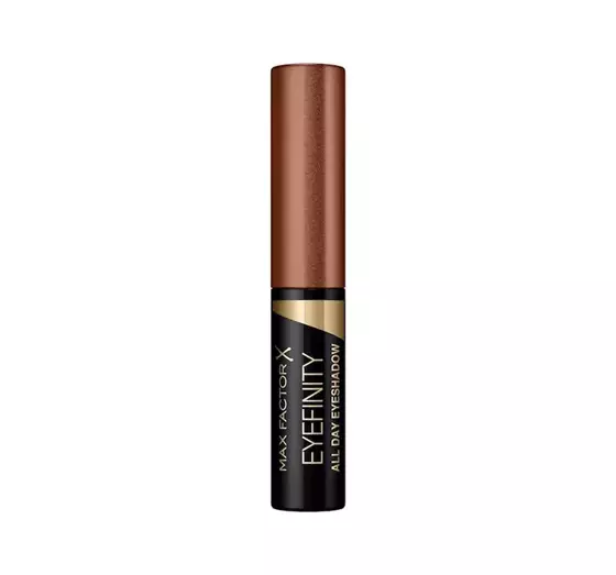 MAX FACTOR EYEFINITY ALL DAY EYESHADOW FLÜSSIGER LIDSCHATTEN 04 TEASING BRONZE 2ML