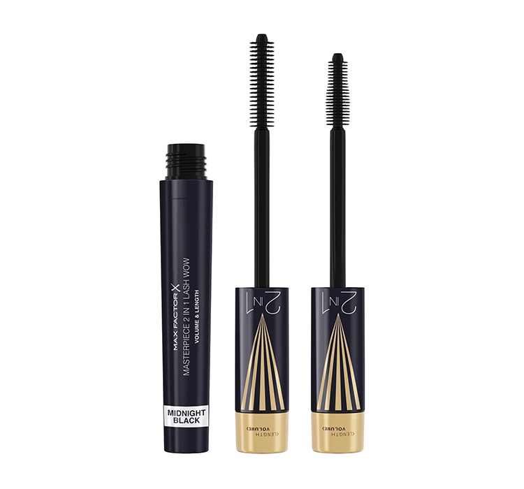 MAX FACTOR MASTERPIECE LASH WOW WIMPERNTUSCHE 2IN1 MIDNIGHT BLACK 7ML