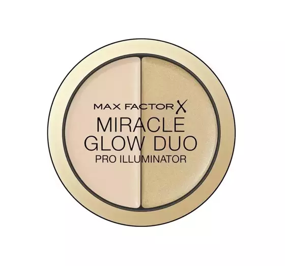 MAX FACTOR MIRACLE GLOW DUO PRO ILLUMINATOR 10 LIGHT 11G