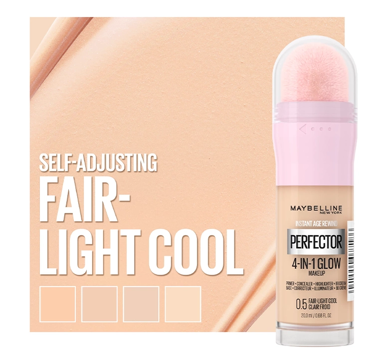 MAYBELLINE INSTANT ANTI AGE PERFECTOR 4IN1 FOUNDATION 0.5 FAIR LIGHT COOL 20ML