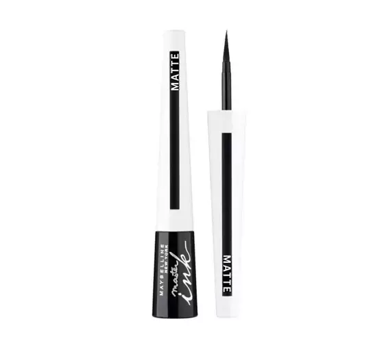 MAYBELLINE MASTER INK MATTE INTENSE LONGWEAR EYELINER 10 CHARCOAL BLACK