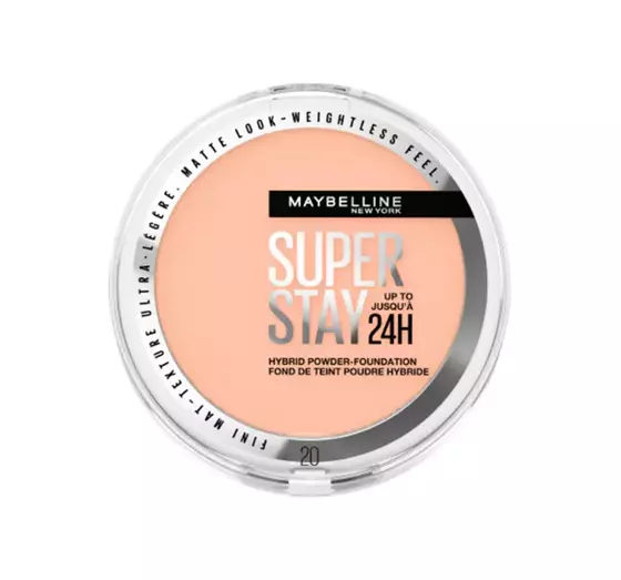 MAYBELLINE SUPER STAY 24H HYBRID FOUNDATION IM PUDER 20 9G