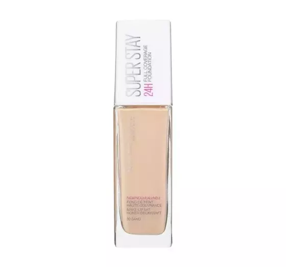MAYBELLINE SUPERSTAY 24H FOUNDATION 30 SAND 30 ML