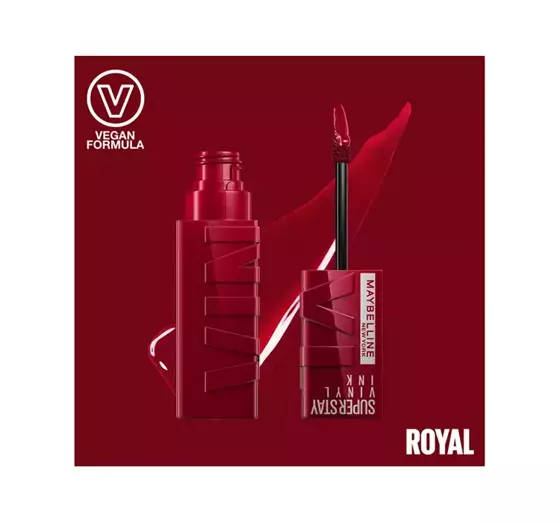 MAYBELLINE SUPERSTAY VINYL INK LIPPENSTIFT 55 ROYAL 4,2ML