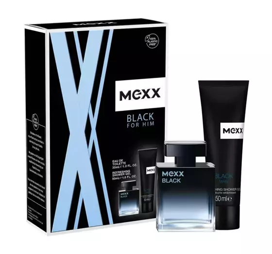 MEXX BLACK MAN EDT SPRAY 30ML + SG 50ML SET