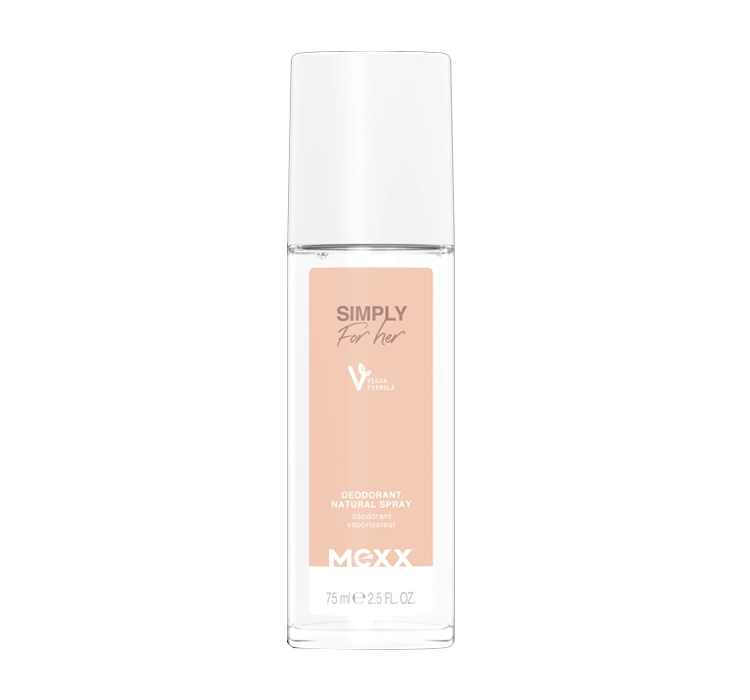 MEXX SIMPLY FOR HER DEODORANT NATURAL SPRAY 75ML