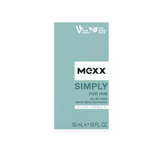 MEXX SIMPLY FOR HIM EDT SPRAY 50ML