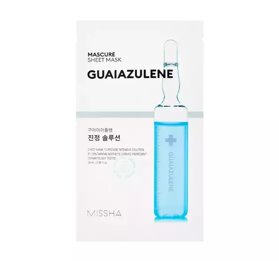 MISSHA MASCURE TUCHMASKE GUAIAZULENE 28ML