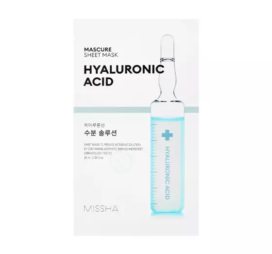 MISSHA MASCURE TUCHMASKE HYALURONIC ACID 28ML