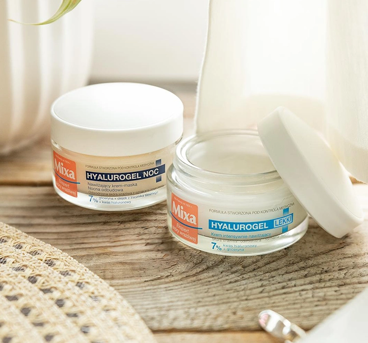 MIXA HYALUROGEL NACHT FEUCHTIGKEITSSPENDENDE CREME-MASKE