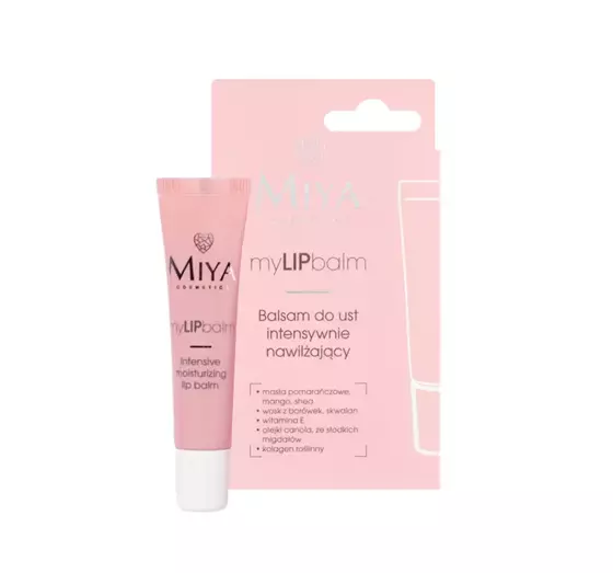 MIYA COSMETICS MY LIP BALM INTENSIV FEUCHTIGKEITSSPENDENDER LIPPENBALSAM 15G