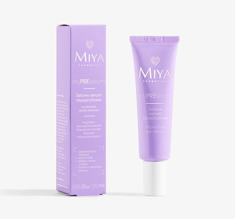 MIYA COSMETICS MYPRESERUM GEL-SERUM MIT TRIPEPTIDEN FÜR GESICHT 30ML