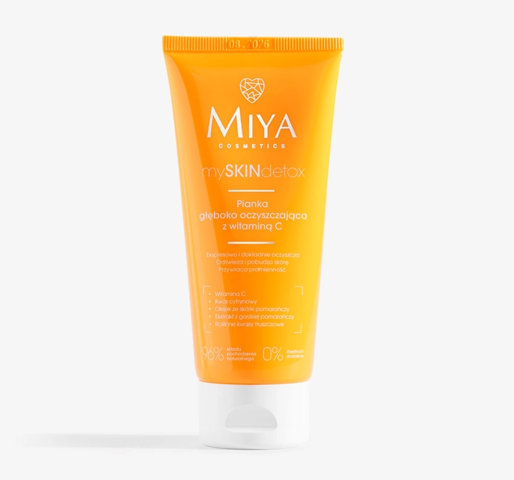 MIYA COSMETICS MYSKINDETOX TIEF REINIGENDER GESICHTSSCHAUM MIT VITAMIN C 100ML