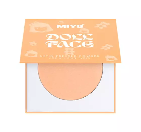 MIYO DOLL FACE SATIN GEPRESSTER PUDER FÜR GESICHT 03 BALLERINA 7G