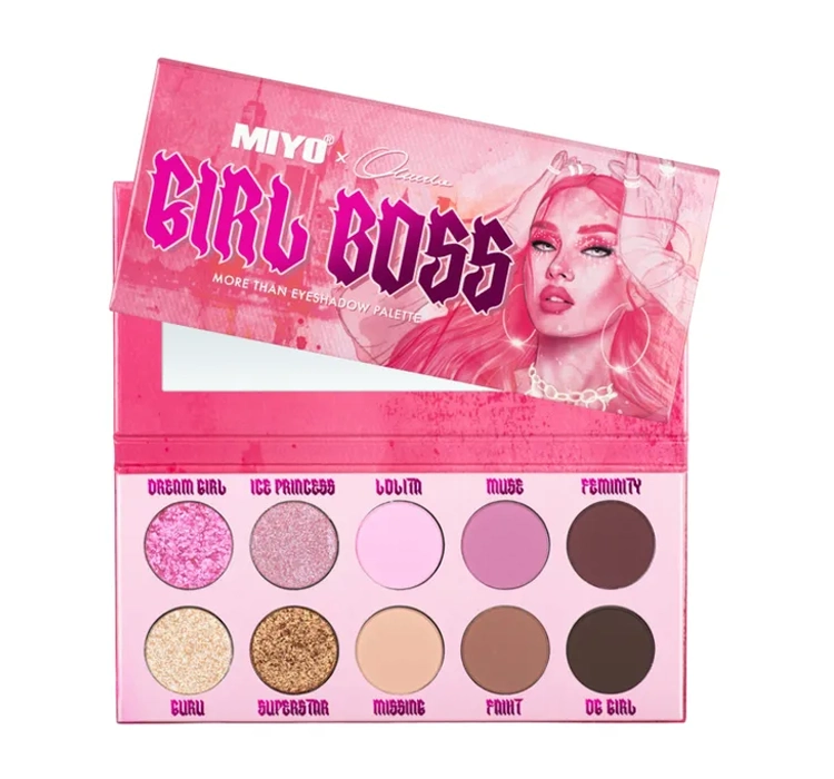 MIYO X OLUCZKA GIRL BOSS LIDSCHATTENPALETTE 13G