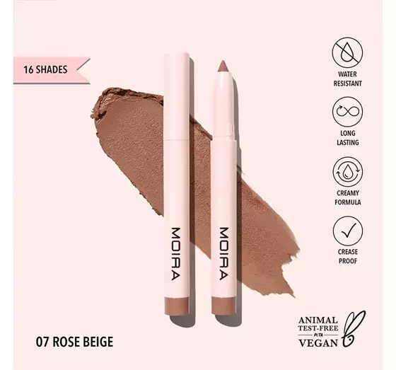 MOIRA AT GLANCE MATTER LIDSCHATTENSTIFT 07 ROSE BEIGE 1,5G