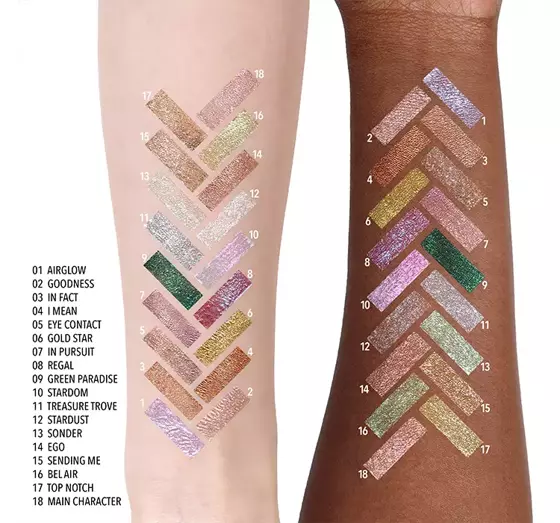 MOIRA DIAMOND DAZE GLÄNZENDER LIDSCHATTEN  01 AIRGLOW 3ML