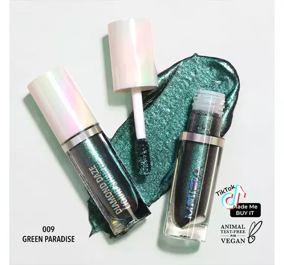 MOIRA DIAMOND DAZE GLÄNZENDER LIDSCHATTEN 09 GREEN PARADISE 3ML