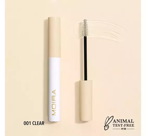 MOIRA FARBLOSE AUGENBRAUENMASCARA 01 CLEAR 6,3ML