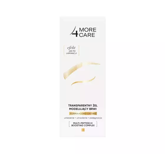 MORE4CARE TRANSPARENTES AUGENBRAUENGEL 8ML