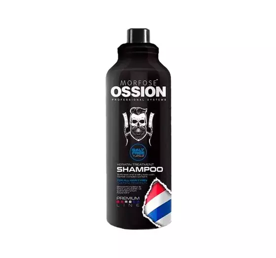 MORFOSE OSSION PREMIUM BARBER KERATIN TREATMENT SHAMPOO 1000ML