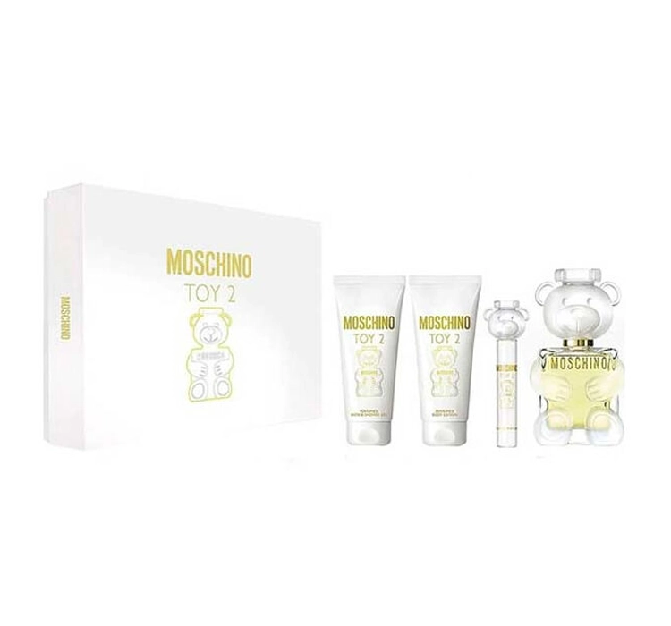 MOSCHINO TOY 2 EDP SPRAY 100ML + 10ML + BL 100ML + SG 100ML