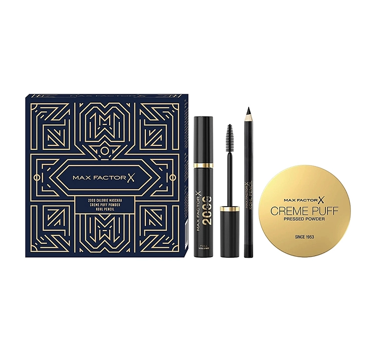 Max Factor Make-up-Kosmetikset Mascara + Augenstift + Puder