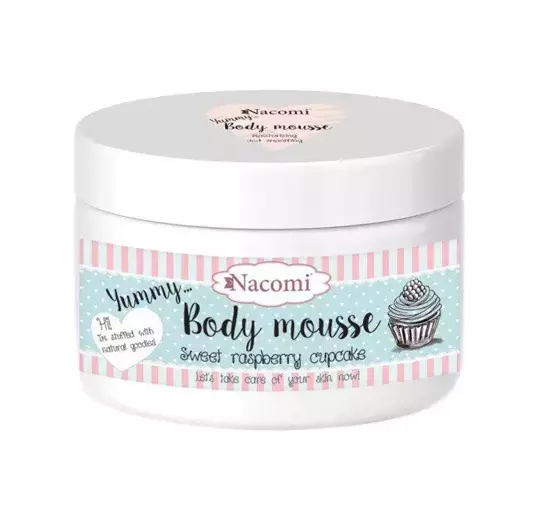 NACOMI BODY MOUSSE KÖRPERMUS HIMBEERE 180 ML