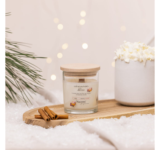 NACOMI FRAGRANCES SOJA DUFTKERZE CINNAMON BLISS 140G