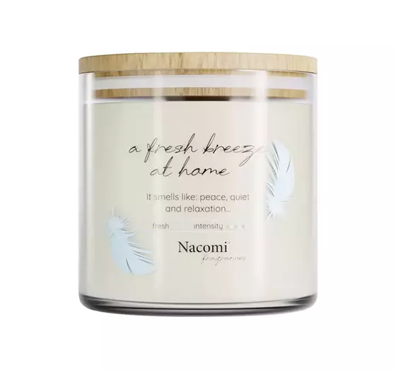 NACOMI FRAGRANCES SOJA DUFTKERZE FRESH BREEZE AT HOME 450G