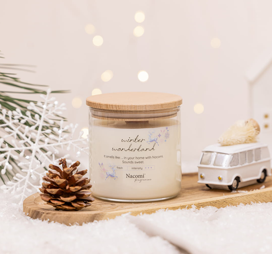 NACOMI FRAGRANCES SOJA DUFTKERZE WINTER WONDERLAND 450G