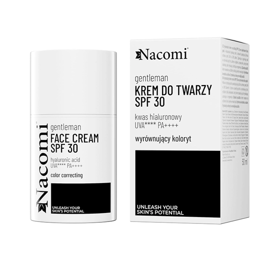 NACOMI GENTLEMAN GESICHTSCREME MIT SPF30 50ML