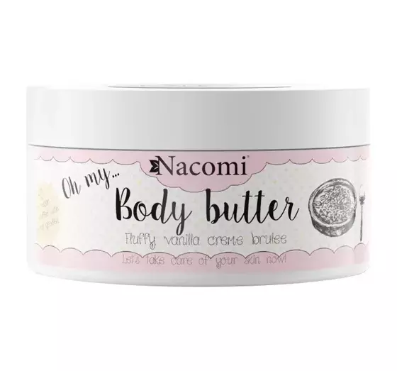 NACOMI NATÜRLICHE KÖRPERBUTTER SHEA MANDELN