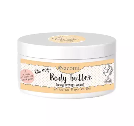 NACOMI NATÜRLICHE KÖRPERBUTTER SHEA ORANGE