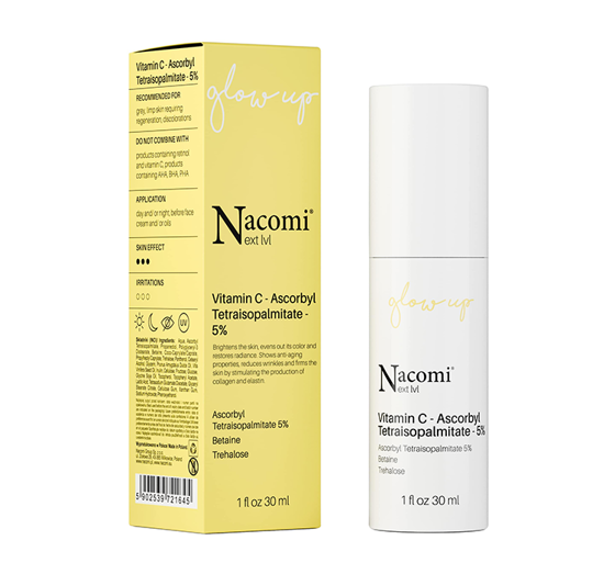 NACOMI NEXT LEVEL GESICHTSSERUM VITAMIN C ASCORBYL TETRAISOPALMITATE 5% 30ML