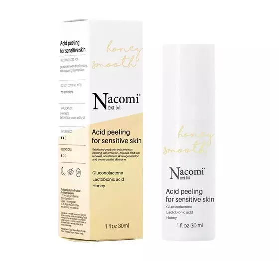 NACOMI NEXT LEVEL HONEY SMOOTH SÄUREPEELING FÜR EMPFINDLICHE HAUT 30ML