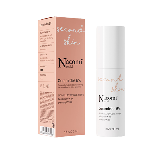 NACOMI NEXT LEVEL SECOND SKIN CERAMIDES 5% GESICHTSSERUM 30ML