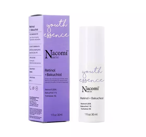 NACOMI NEXT LEVEL YOUTH ESSENCE RETINOL + BAKUCHIOL GESICHTSSERUM 30ML