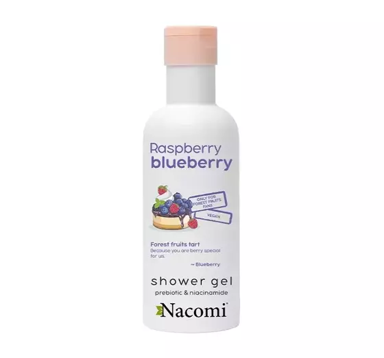 NACOMI RASPBERRY BLUEBERRY DUSCHGEL 300ML