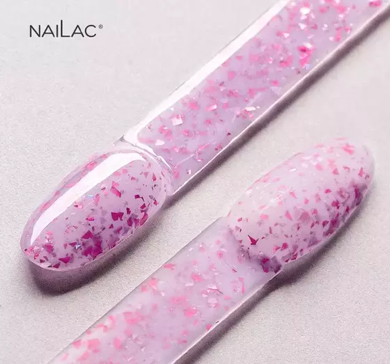 NAILAC GLAMMY BASE KAUTSCHUKBASIS PURPLE 7ML