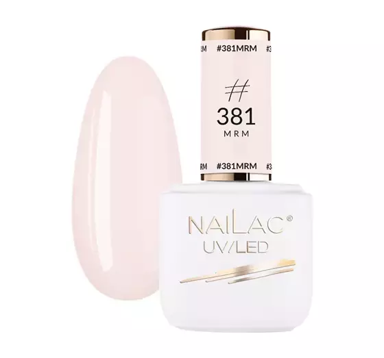 NAILAC HYBRIDLACK #381 MRM 7ML