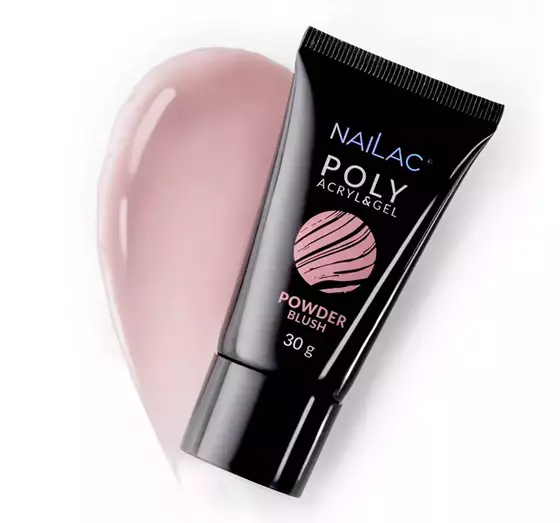 NAILAC POLY ACRYL & GEL #POWDER BLUSH 30G