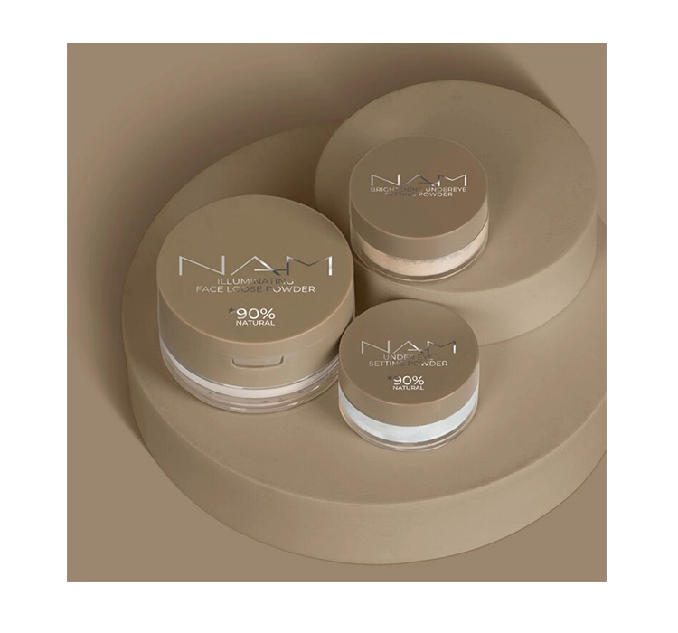 NAM Brightening Undereye Setting Powder aufhellendes loses Augenpuder 3,5g