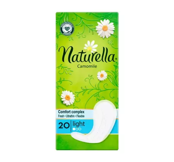 NATURELLA CAMOMILE LIGHT HYGIENEPADS 20 STÜCK