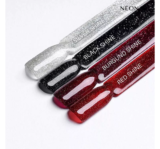 NEONAIL GLITTER EFFECT HYBRIDBASIS 9598 RED SHINE 7,2ML