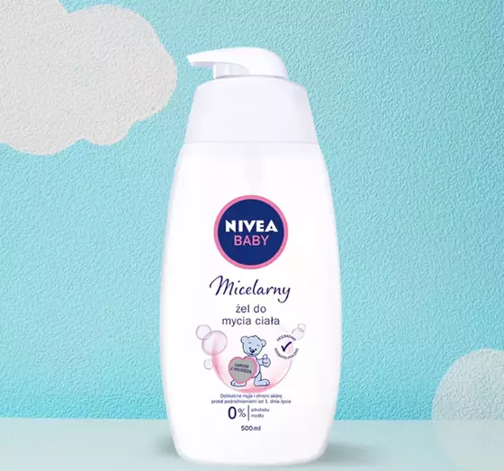 NIVEA BABY MIZELLARES KÖRPERGEL FÜR KINDER AB DEM ERSTEN LEBENSTAG 500ML