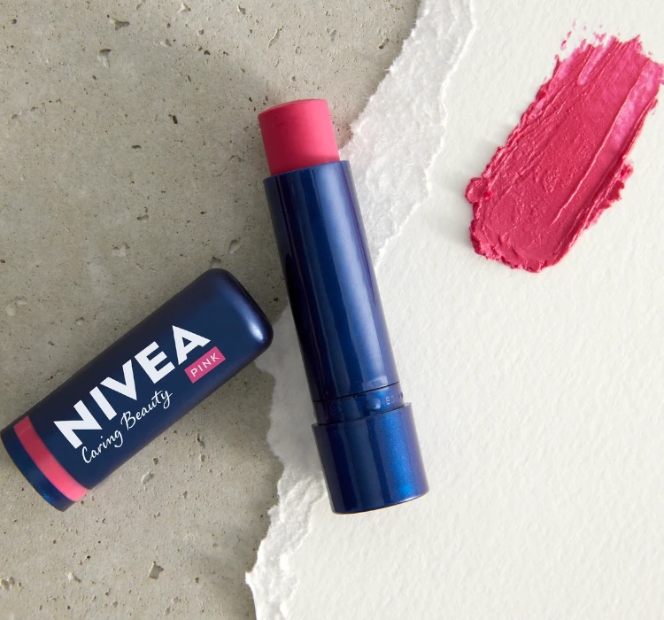 NIVEA CARING BEAUTY LIPPEN- UND WANGENSTIFT 3IN1 PINK 4,8G