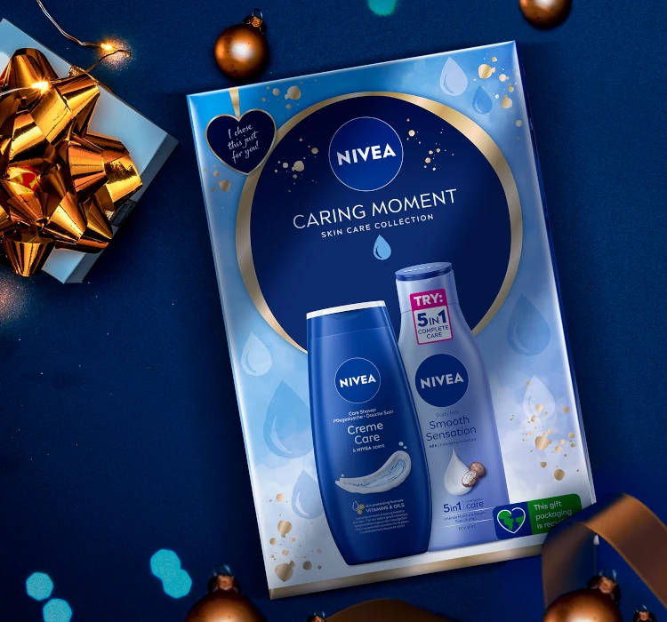 NIVEA CARING MOMENT KOSMETIKSET FÜR FRAUEN